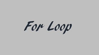 Fundamentals of Programming Part-15 (For loop) Urdu |  Hindi