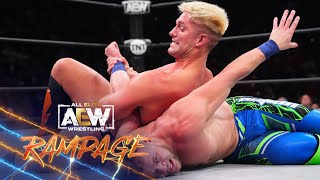 NJPW World TV Champion Zack Sabre Jr collides with young star Action Andretti | AEW Rampage 6-2-23