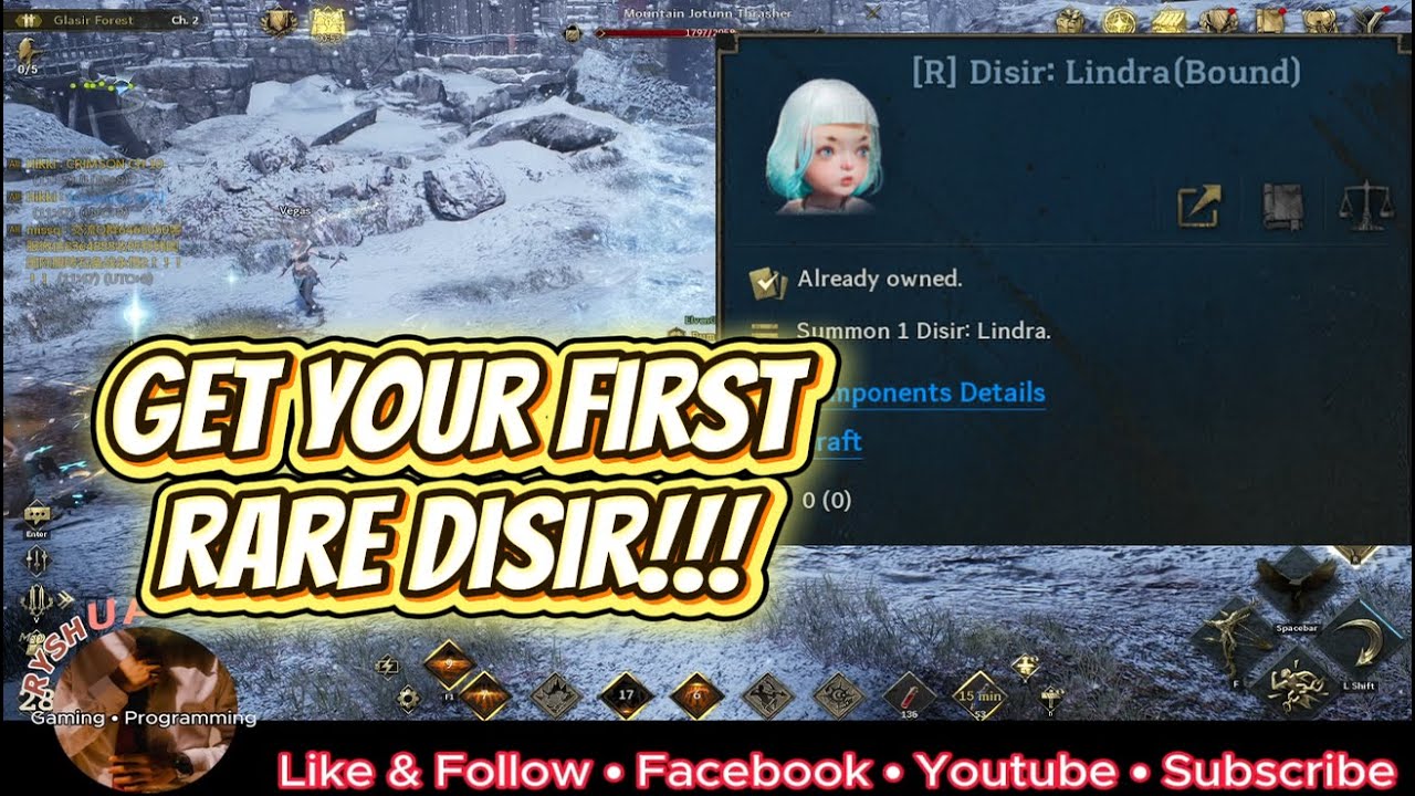 Legend of Ymir: How to use Pre-Registration Coin? First Rare Disir!