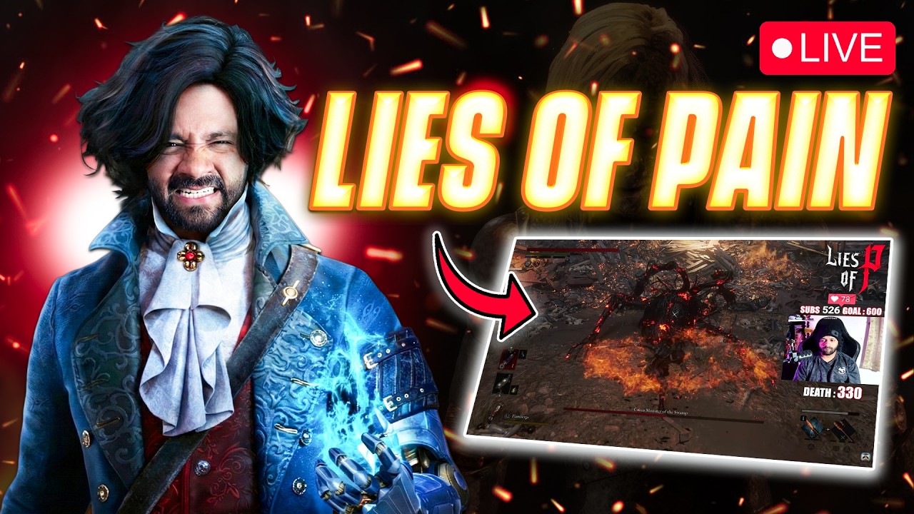 🔥The Swamp Monster is Pure PAIN! 💀| Lies of P   @R4RCADE​