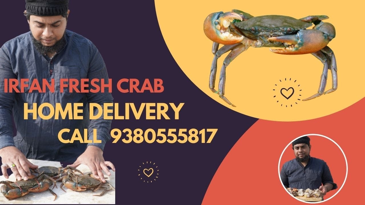 Fresh Live Crabs Bangalore Contact Irfan 9380555817 YouTube