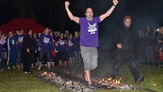 Watch our brave firewalkers