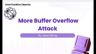 CTF | OverTheWire | Wargames |  Narnia | Level 4 | Buffer Overflow Exploit
