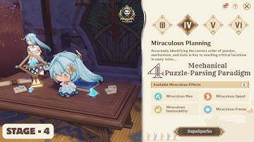 [Stage 4] Mechanical Puzzle-Parsing Paradigm | Genshin Impact [Event v6.1] | SupaSparks