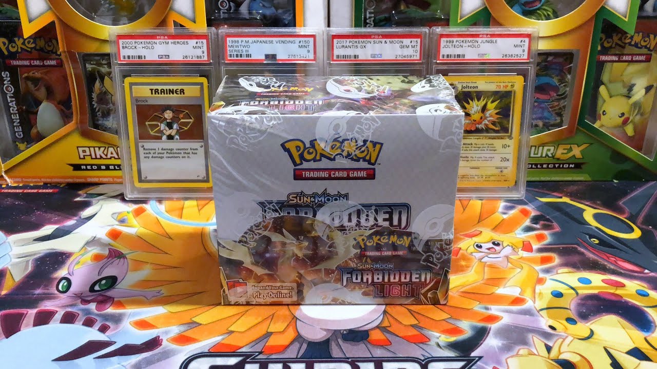 Opening an ENTIRE Forbidden Light Booster Box! Pokemon Cards YouTube