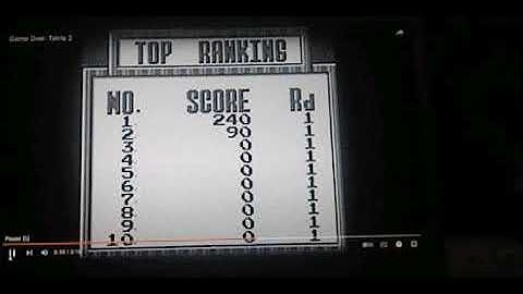 Tetris 2 GB Game over