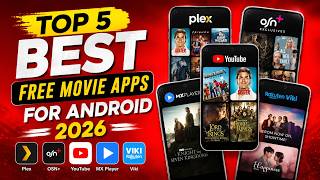Top 5 Best Free Android Movie Apps for 2026 🍿 | Watch Movies & TV Shows Free screenshot 3