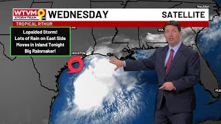 Tropical Storm Arthur Rain Setup with Tyler screenshot 3