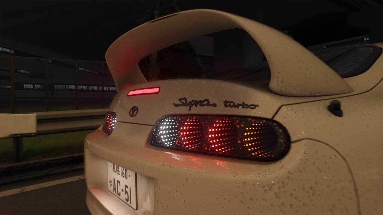 Toyota Supra Lights Assetto Corsa YouTube