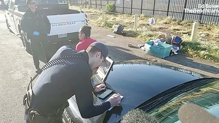 Homeless Camp Sweep Pt.1 #copwatch #filmthepolice ...
