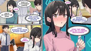 [Manga Dub] My stepsister, the school’s idol and a perfect beauty, was actually an otaku screenshot 1