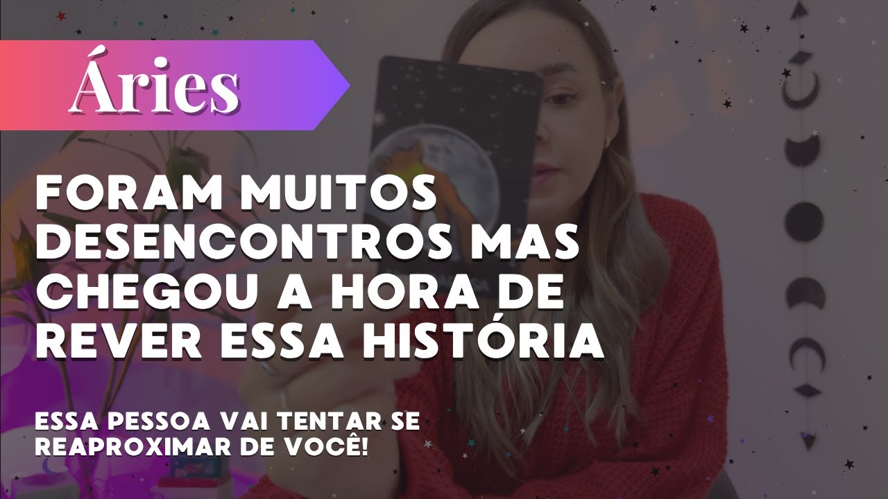 ÁRIES✨FORAM MUITOS DESENCONTROS MAS CHEGOU A HORA DE REVER ESSA HISTÓRIA!