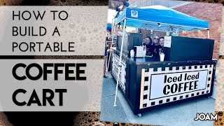 How to Build a Portable Coffee Cart  Version 1
