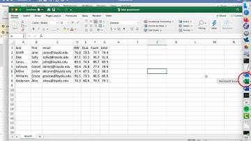 Mail Merge Demo for Grades