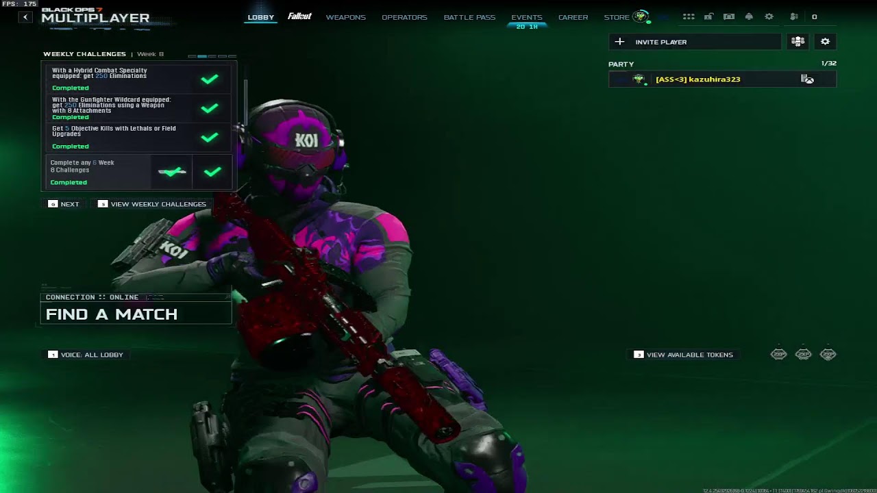 🪄 Dark Ops Calling Card grind 🪄 | BEST M&K Player