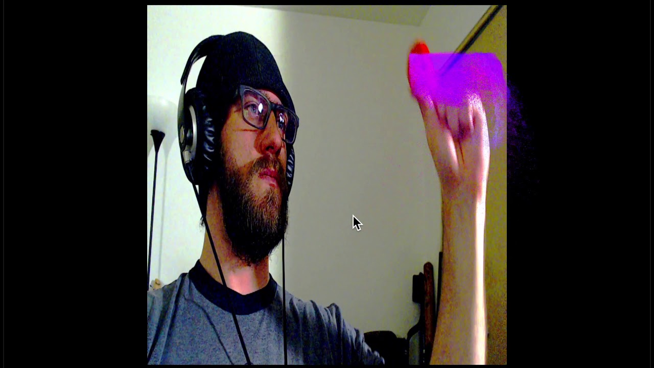 Color tracking Synth and Particles