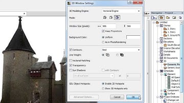 Point Cloud Objects in the 3D Viewpoint in ARCHICAD