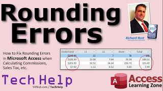 Famous How to Fix Rounding Errors in Microsoft Access when Calculating Commissions, Sales Tax, etc. Wealth