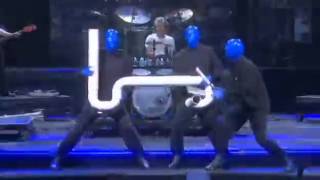 Blue Man Group   Drumbone Melodifestivalen 2010 Sweden)