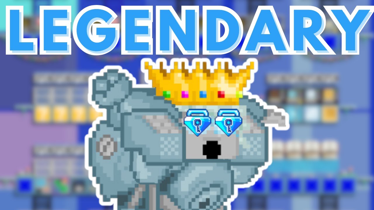 SPENDING BGLS ON LEGENDARY BOT │ Growtopia