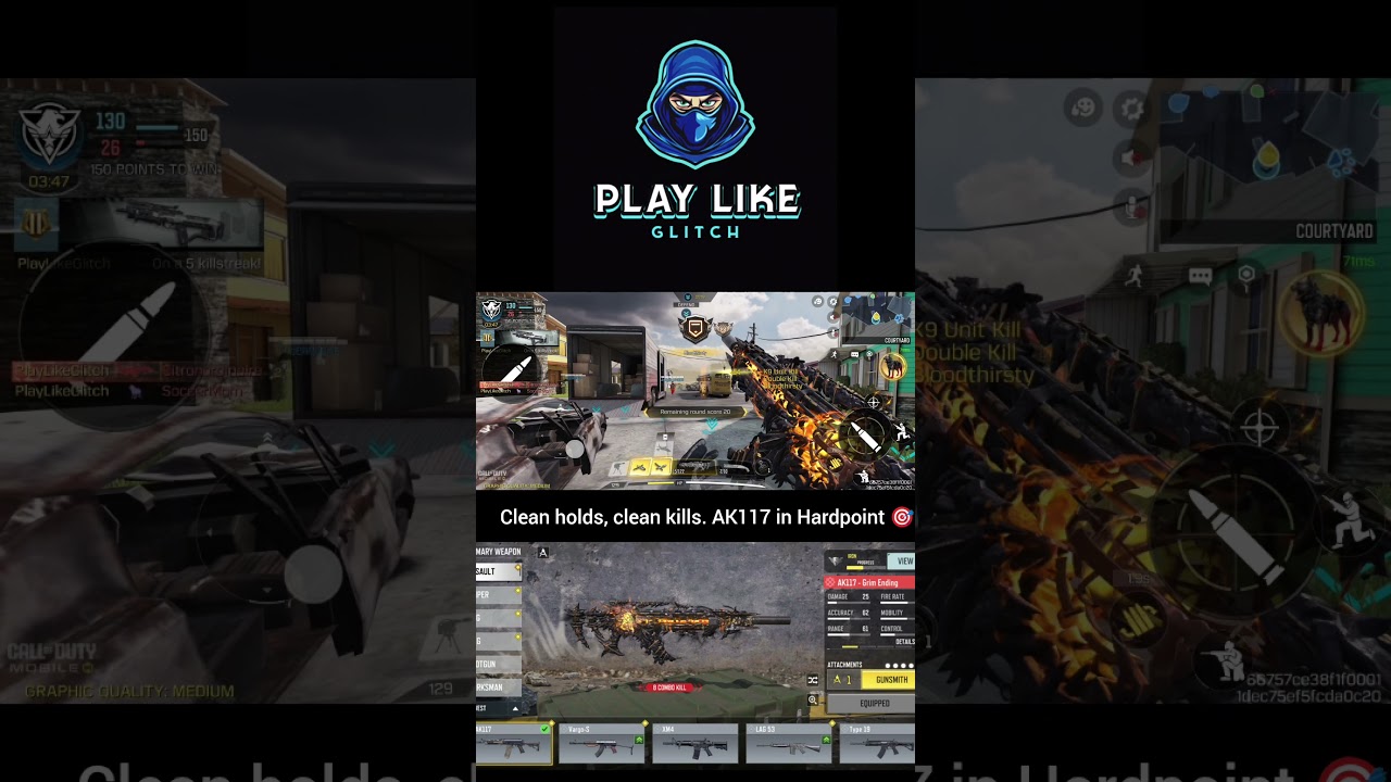 Hardpoint gameplay | AK117  Likes & Subscribe 