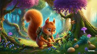 The Lost Golden Acorn 🐿️✨ Cute 3D Animated Kids Story