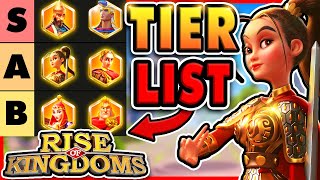 The BEST New Museum Buffs in Rise of Kingdoms CONFIRMED Rise of Kingdoms Tier List: Relics