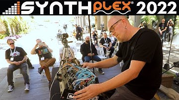 Synthplex 2022 Performance - Modular synth improv feat. Stochastic Inspiration Generator - SIG