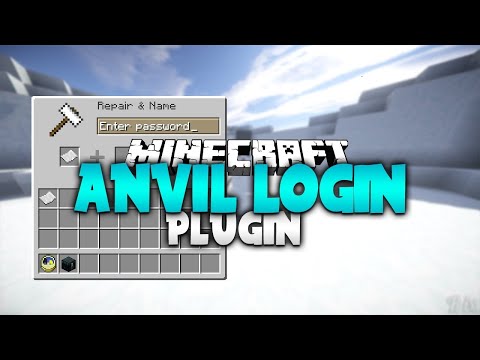 Hướng Dẫn Plugin Minecraft - Anvil Login ( AuthMe Support! ) - Giao diện đăng nhập cho SERVER