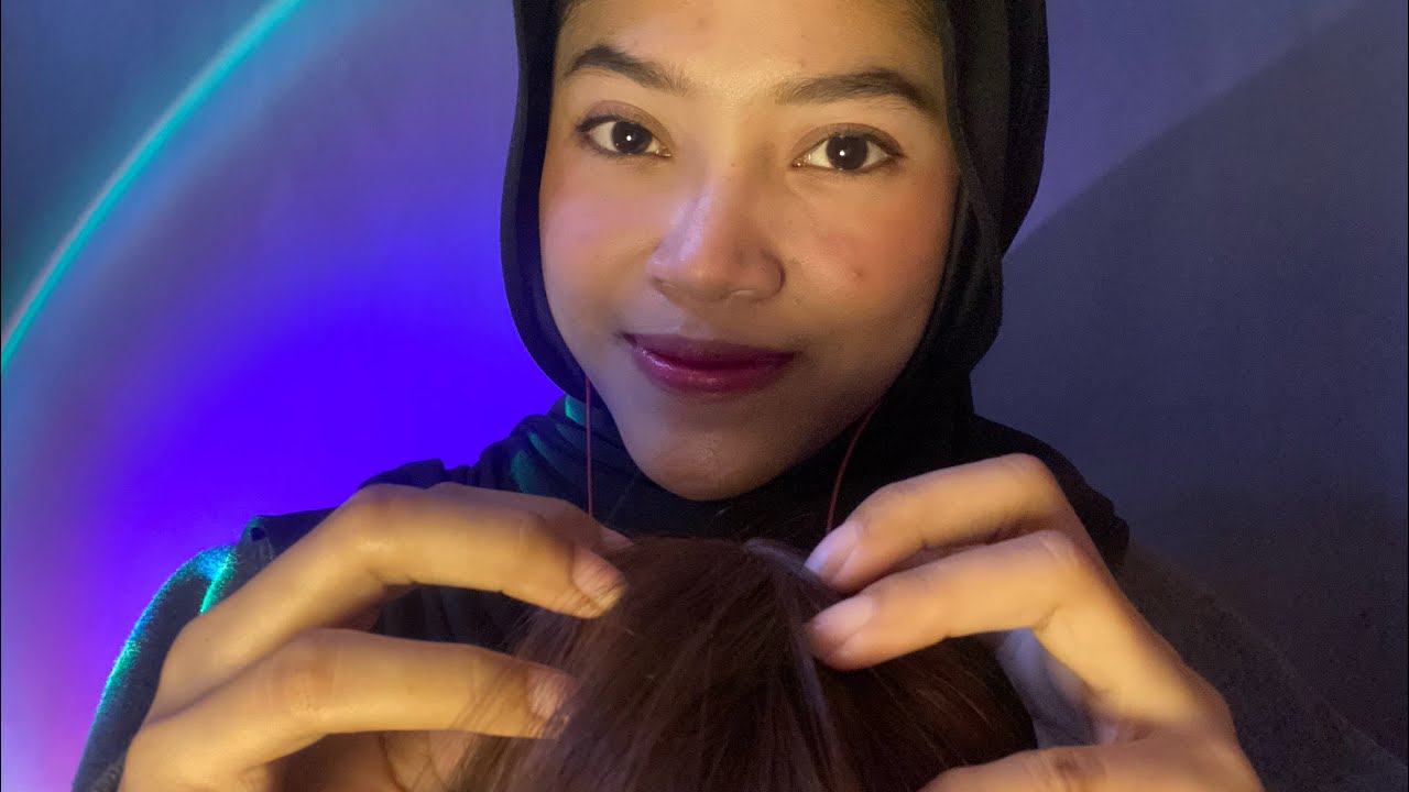 ASMR Scalp Scratching Wig on Mic (No Talking) | ASMR Garuk Kepala Kamu