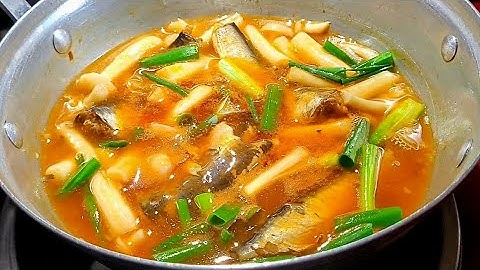 Bất ngờ với món cá mòi làm cách này ăn cơm bún điều ngon