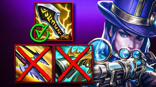 You're building Caitlyn wrong