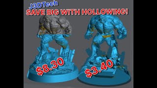 Become a Hollowing Expert In Lychee  SAVE MONEY! #3dprinting  #help