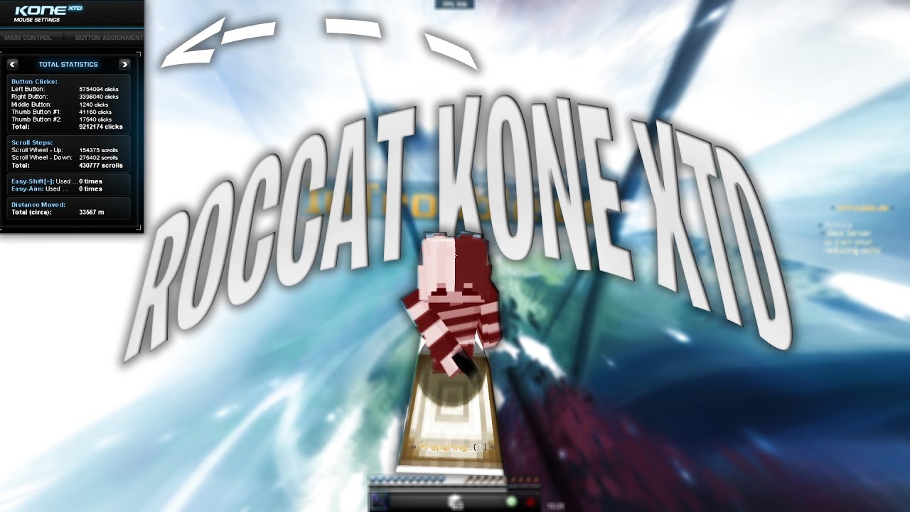 CLICKSOUND WITH THE ROCCAT KONE XTD |R.I.P Mouse + Driver :(