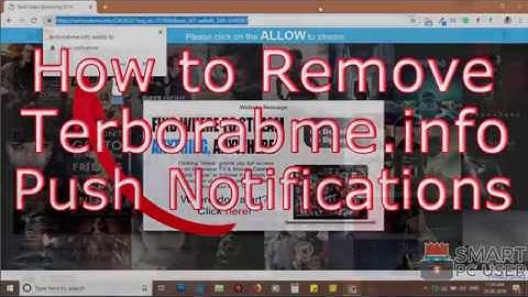 How to Remove Terborabme.info Pop-up Notifications from Chrome & Firefox