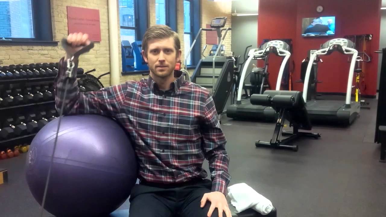 90-90 External Shoulder Rotation - YouTube