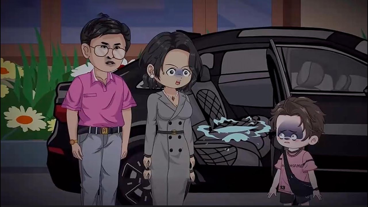 5岁那年夏天，我意外将妹妹锁在了车里，烈日当空，我和她里外试了半天都没打开，不久妹妹便躺在里面一动不动，我以为她睡着了就自己跑去玩了。然而晚上我和爸妈打开车门，却发现后座上只剩下一滩水。#沙雕动画