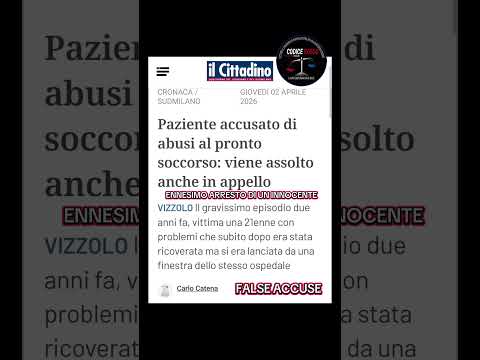 Video Paziente accusato di abusi al pronto soccorso: viene assolto anche in appello