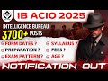 IB INTELLIGENCE BUREAU  ACIO 2025 ｜GRADUATE