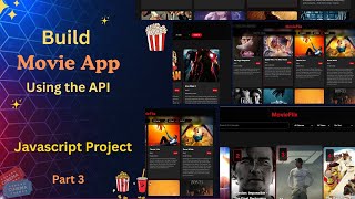 Build a Movie App with TMDB API | HTML + CSS + JavaScript (2025)
