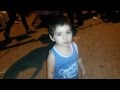 Nene de 2 años zapateando en show de Juan Etchegoyen