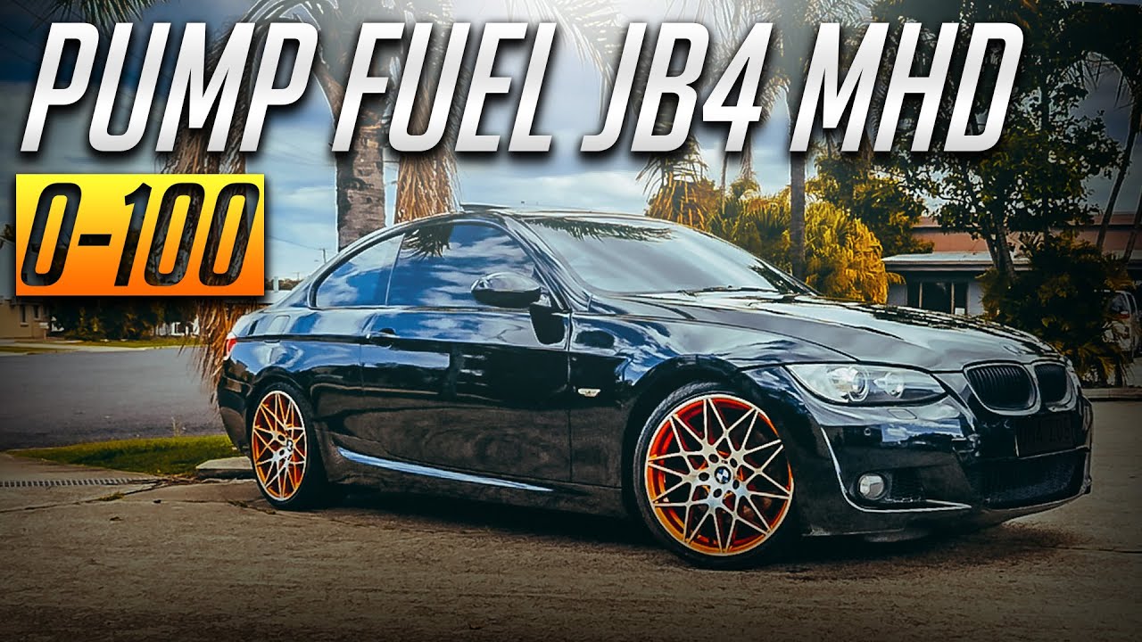 BMW 3 Series 335i N54 Turbo 0-100kmh Test JB4 0-60mph XHP MHD Tuned 