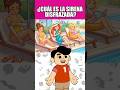 ¿CUÁL ES LA SIRENA DISFRAZADA?