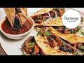 Sheet Pan Mushroom Birria Tacos (VEGAN) | hot for for food