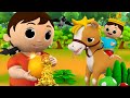 Magical Golden Pot Story - जादुई सोने की घड़ा हिन्दी कहानी 3D Kids Moral Stories | Cartoon for Kids