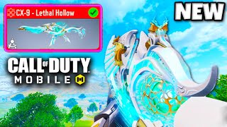 *NEW* MYTHIC CX-9 - LETHAL HOLLOW 😍 (COD MOBILE)