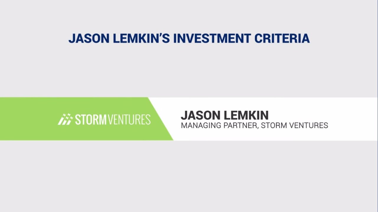 Investment Criteria