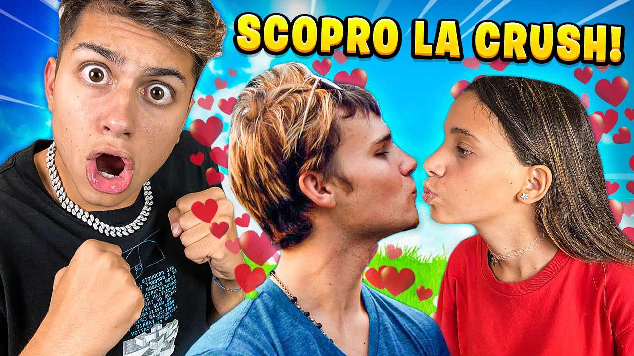 MIA SORELLA SVELA LA SUA CRUSH! DOMANDE SCOMODE! 🤐 FORTNITE ITA - YouTube