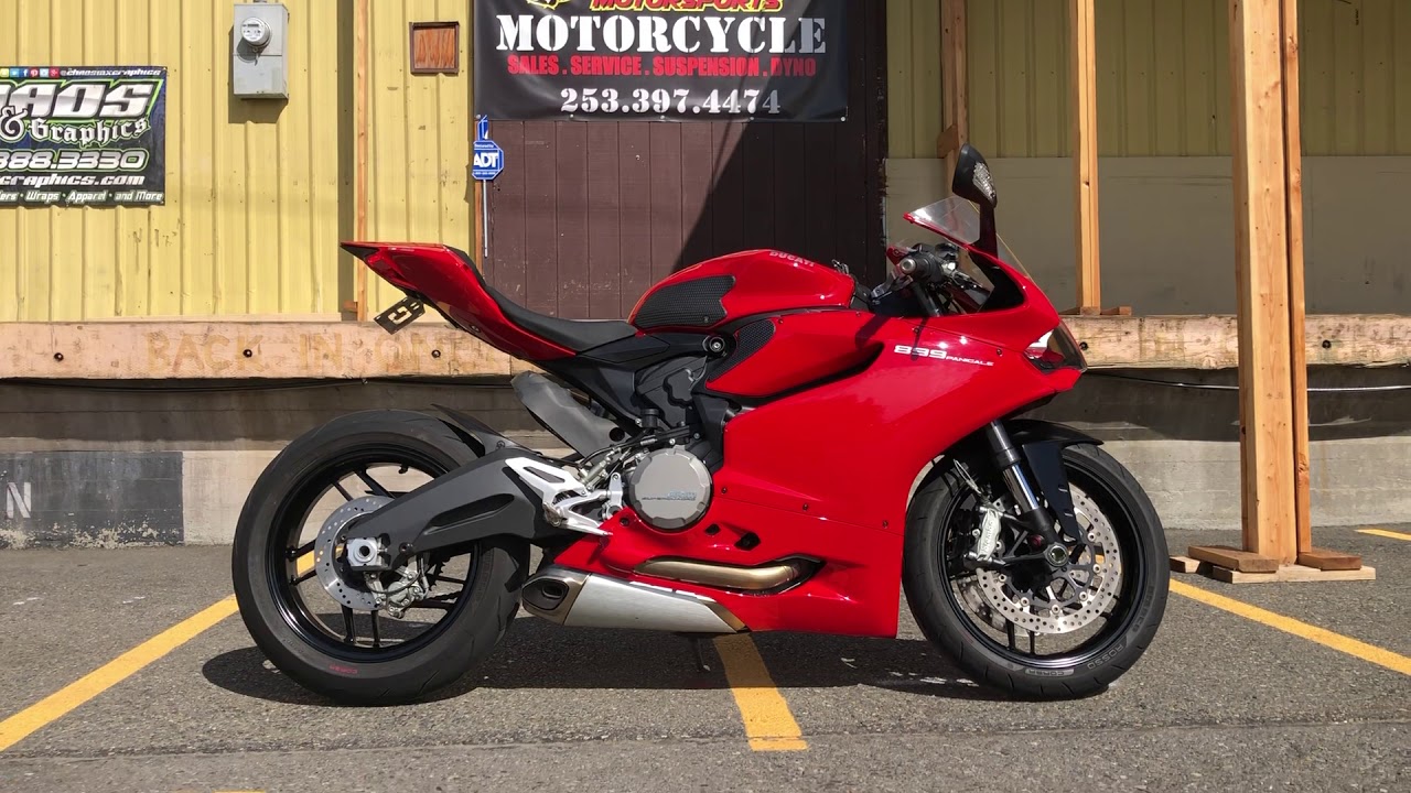 FOR SALE 2015 DUCATI 899 PANIGALE - YouTube