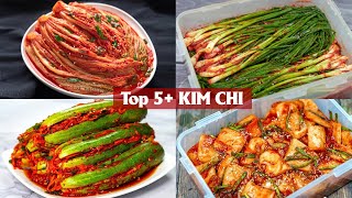 [ENG SUB] Bí quyết gia vị 5 công thức Kim Chi chuẩn vị Hàn Quốc | Top 5 Kimchi recipes